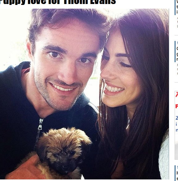 Thom Evans i Jessica Lowndes