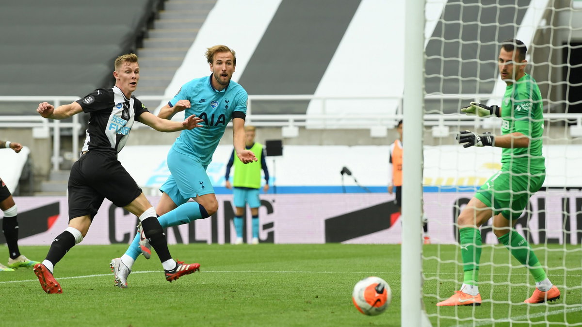 Harry Kane w meczu z Newcastle United.