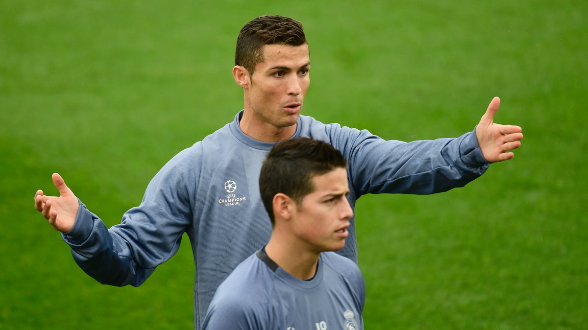Cristiano Ronaldo i James Rodriguez