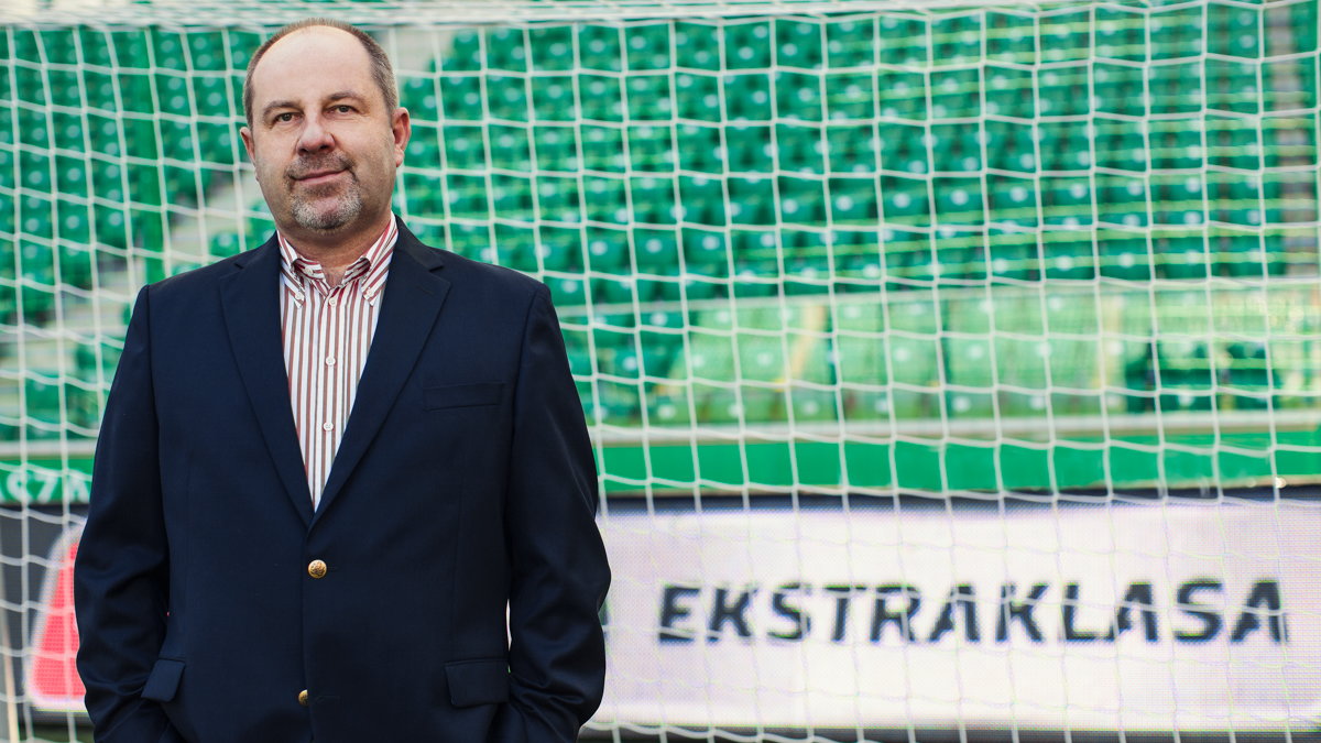 Bogusław Biszof, prezes zarządu Ekstraklasa S.A.