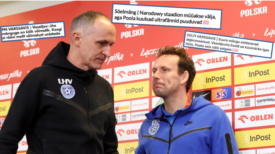 Trener Thomas Häberli i zawodnik Konstantin Vassiljev