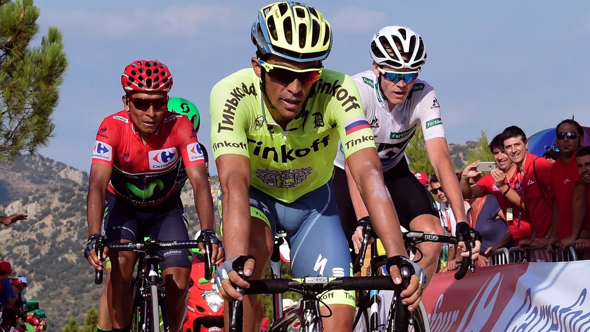 Nairo Quintana Alberto Contador  Christopher Froome 