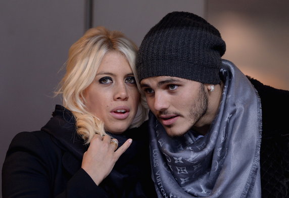 Wanda Nara i Mauro Icardi w 2014 r.