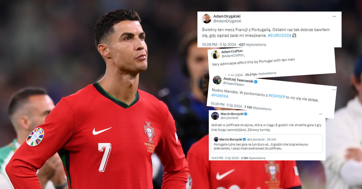 The warmth is on after the Portugal-France match. Robust phrases about Cristiano Ronaldo