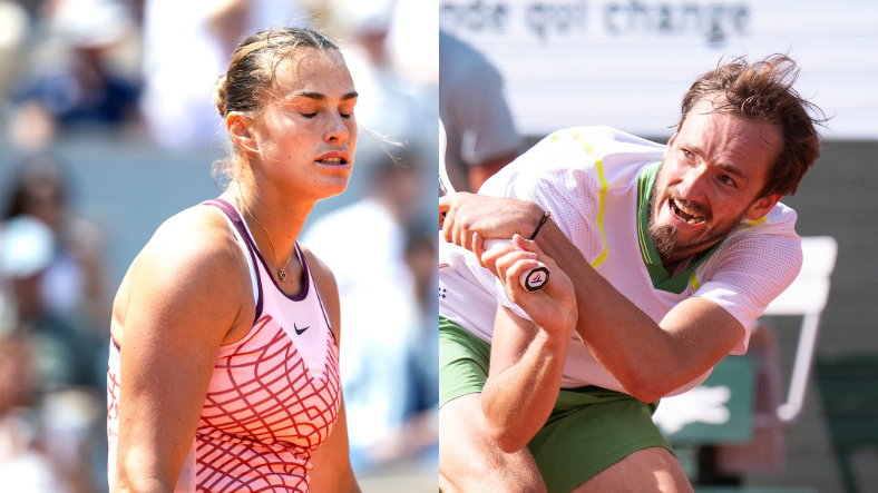 Aryna Sabalenka i Daniił Miedwiediew