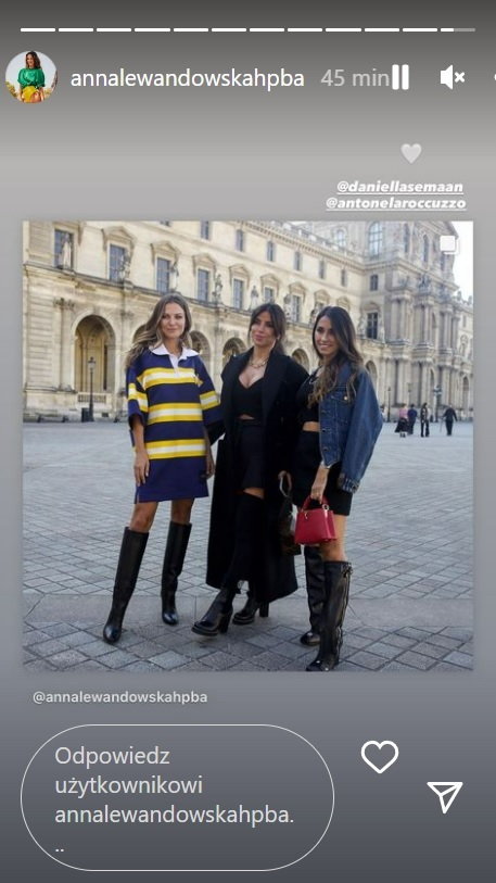 Anna Lewandowska, Daniella Semaan, Antonela Roccuzzo