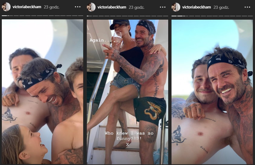 Beckhamowie na rodzinnych wakacjach
