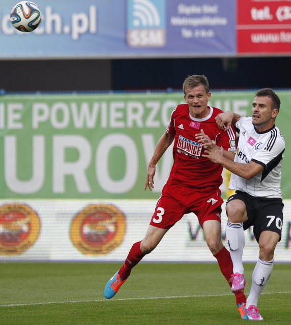 PIŁKA NOŻNA EKSTRAKLASA PIAST GLIWICE LEGIA WARSZAWA (Csaba Horvath Orlando Sa )