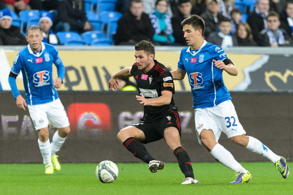 PIŁKA NOŻNA EKSTRAKLASA LECH POZNAŃ GÓRNIK ZABRZE