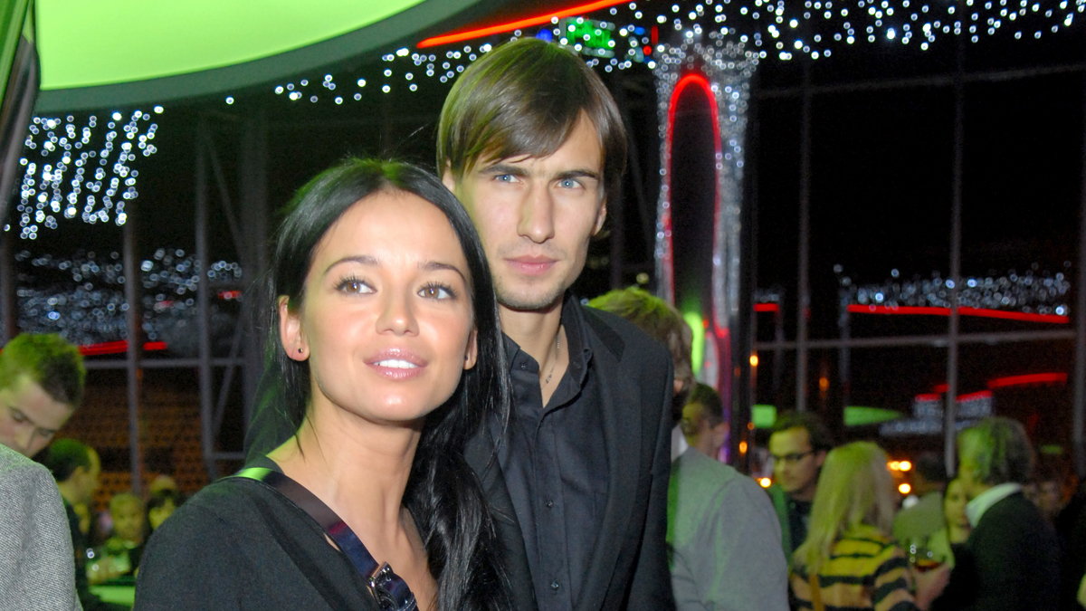 Anna Przybylska i Jarosław Bieniuk (zdjęcie z 2008 r.)