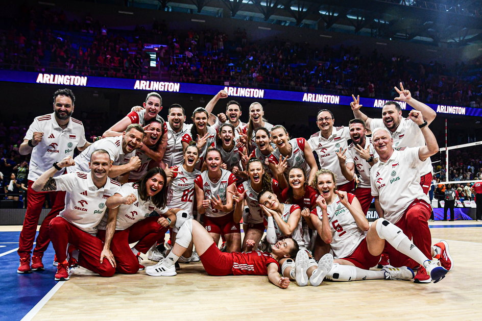 Polskie siatkarki wywalczyły brązowy medal Ligi Narodów