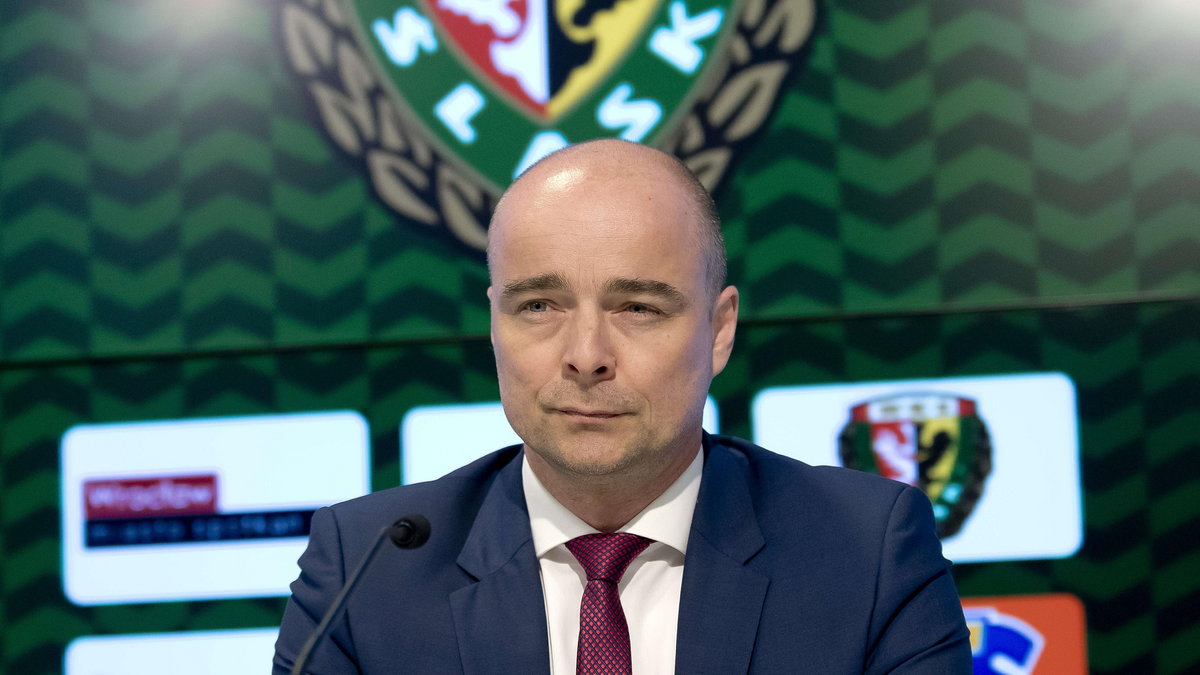 Pilka nozna. Ekstraklasa.Nowe Wladze Slaska. Konferencja prasowa. 10.03.2017