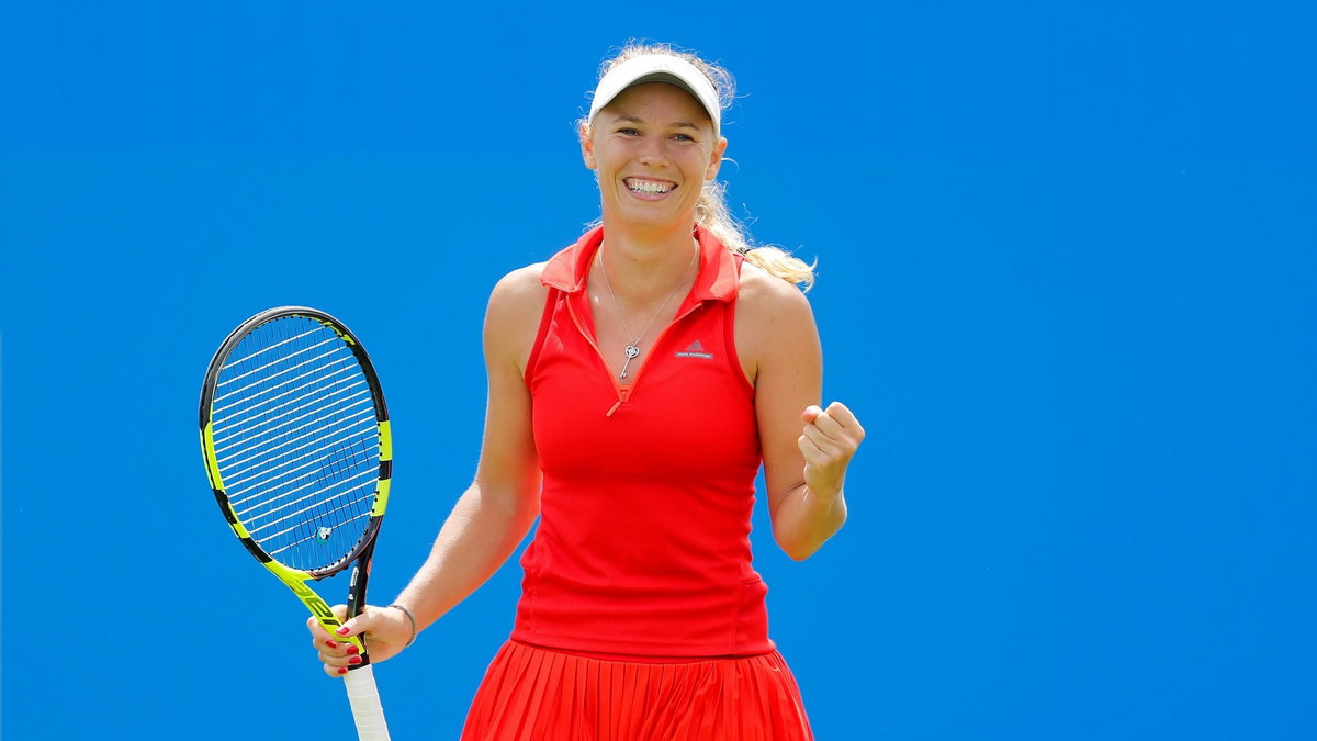 Caroline Wozniacki z Karoliną Pliskovą w finale w Eastbourne