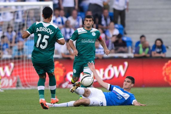 PIŁKA NOŻNA ELIMINACJE LE LECH POZNAŃ CHAZAR LENKORAN