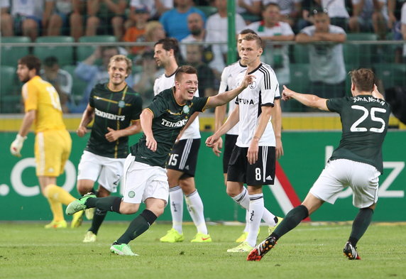 ELIMINACJE LM LEGIA KONTRA CELTIC (Callum McGregor Stefan Johansen )