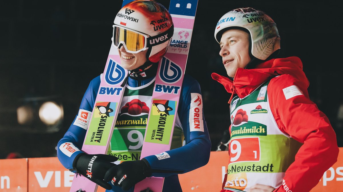 Paweł Wąsek and Aleksander Zniszczol