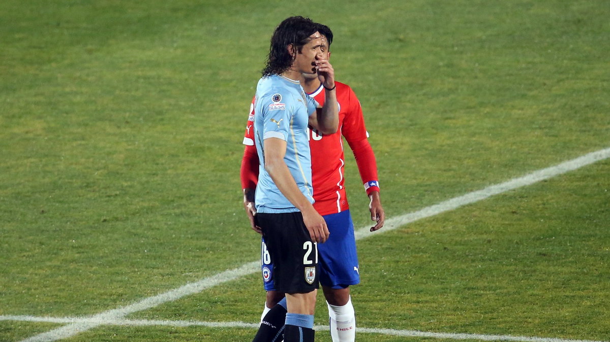 Edinson Cavani i Gonzalo Jara