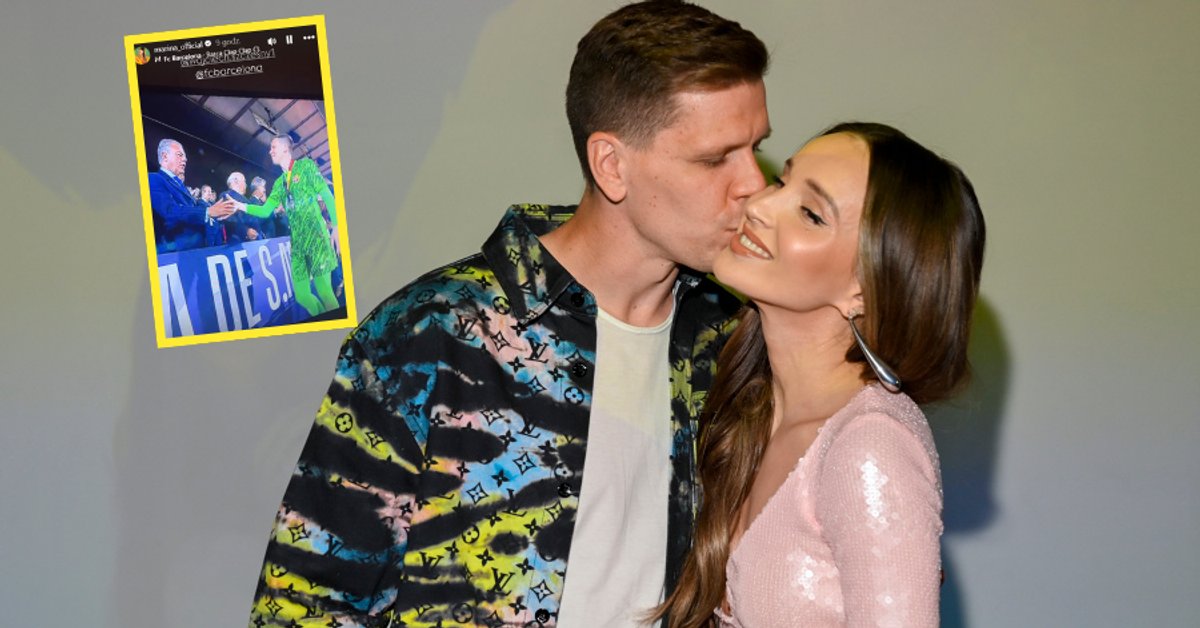 Tak kibicowała żona Wojciecha Szczęsnego. Nie kryła emocji