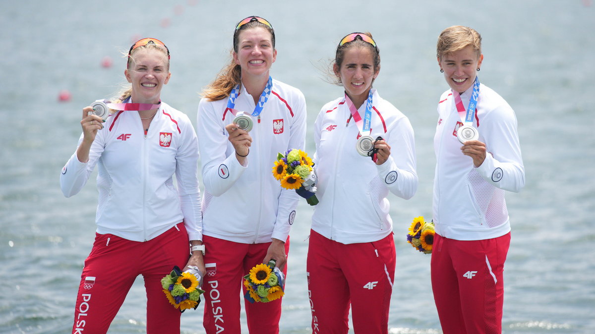 Katarzyna Zillmann, Maria Sajdak, Marta Wieliczko i Agnieszka Kobus-Zawojska