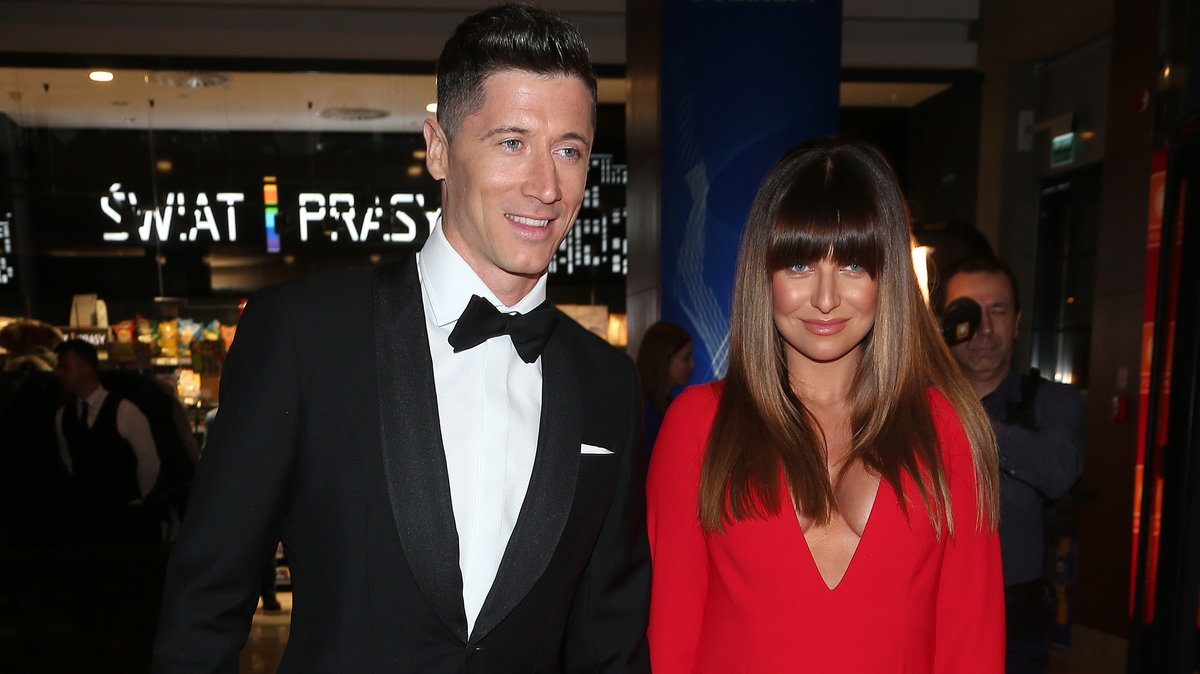 Anna Lewandowska i Robert Lewandowski w 2020 roku