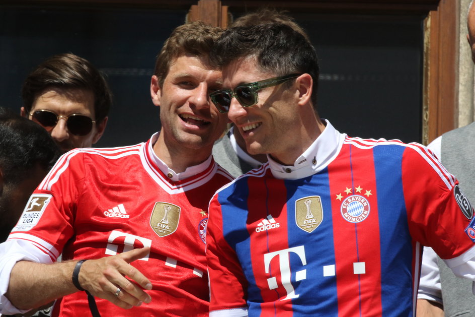 Thomas Mueller i Robert Lewandowski