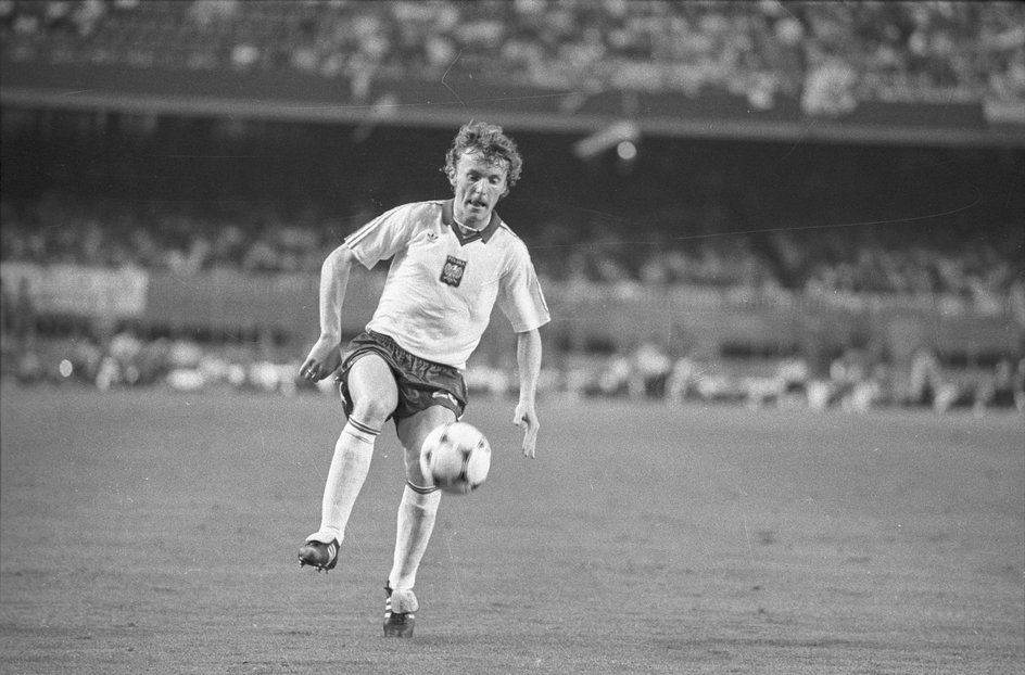 Zbigniew Boniek w 1982 r.