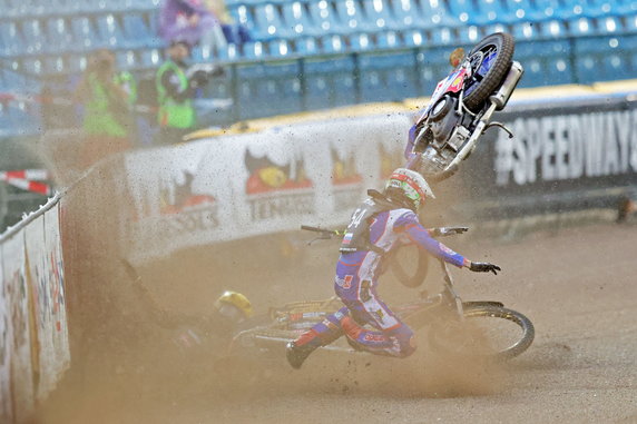 upadek, Anders Thomsen, Martin Vaculik, 