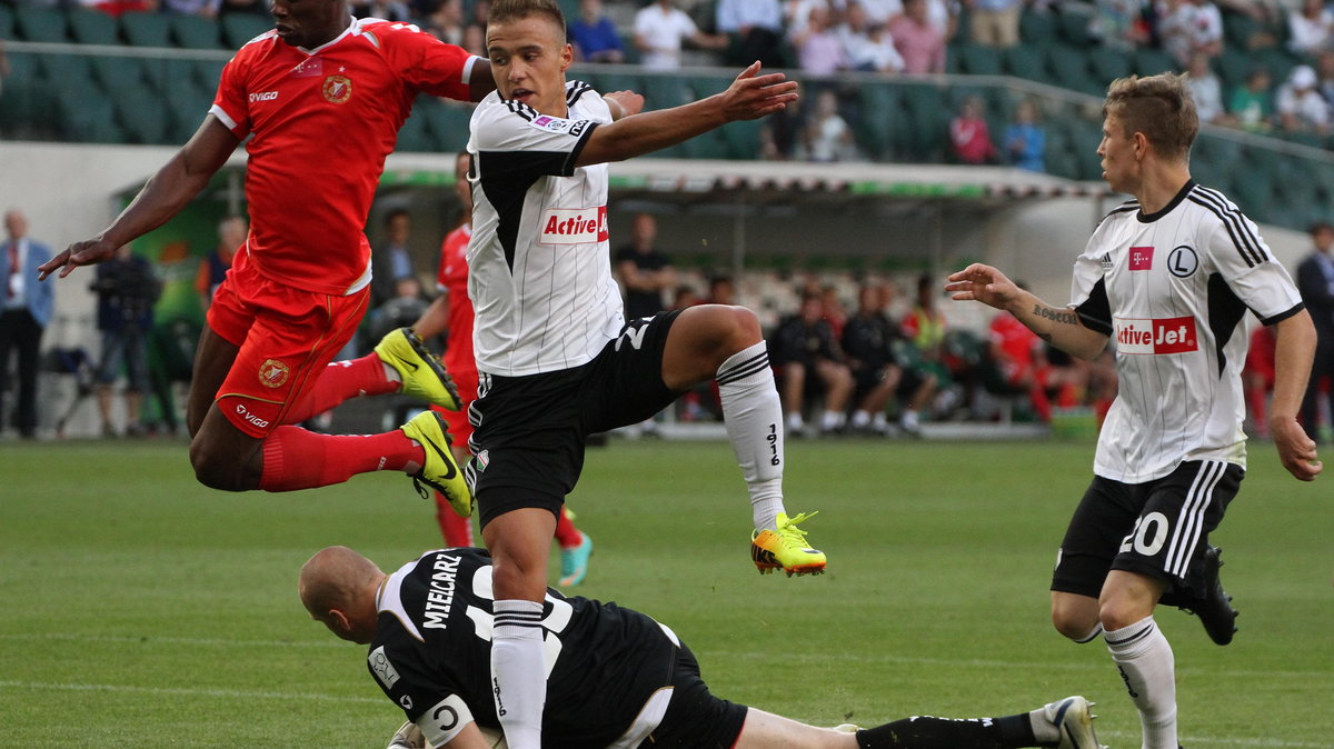 Legia strzeliła 5 goli Widzewowi