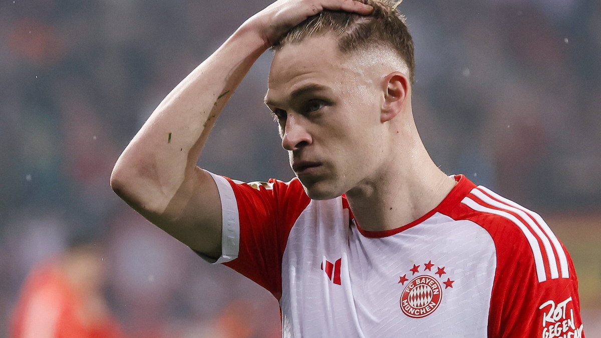 Joshua Kimmich po przegranym meczu z Bayerem Leverkusen, który zaczął na ławce rezerwowych