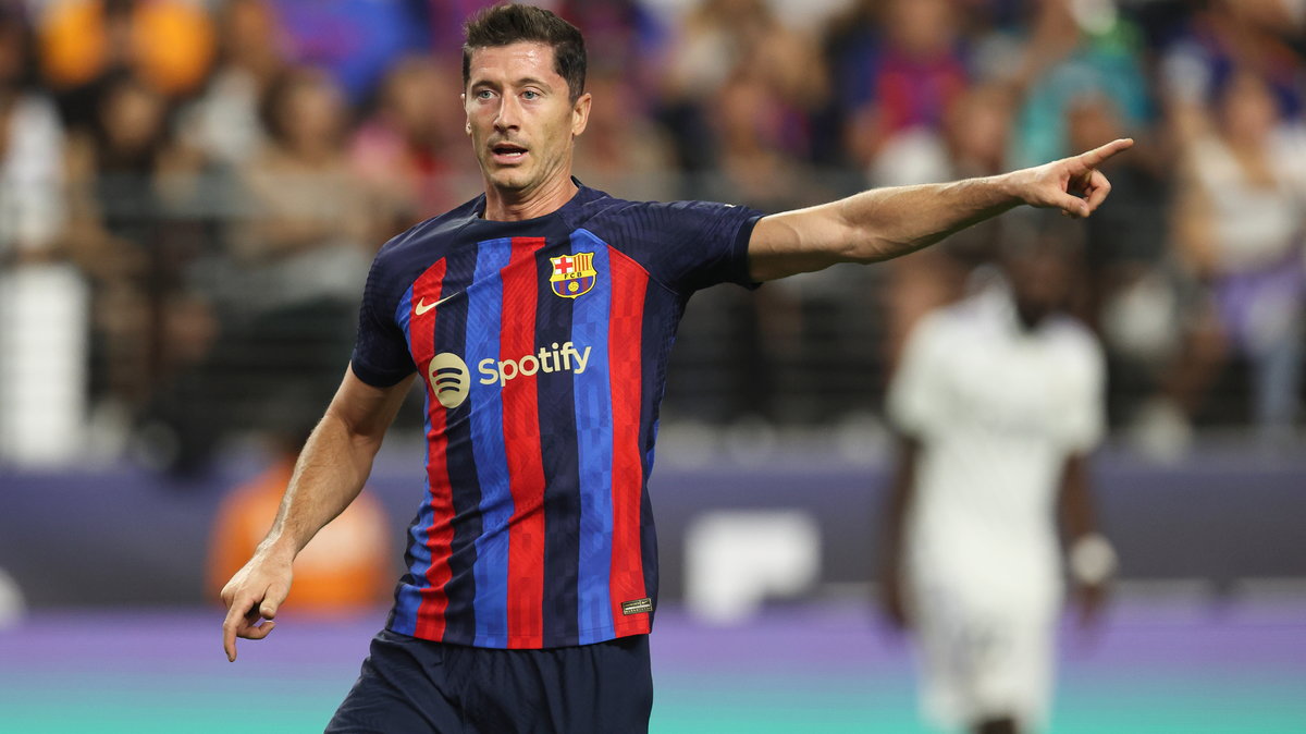 Robert Lewandowski zadebiutował w barwach FC Barcelona