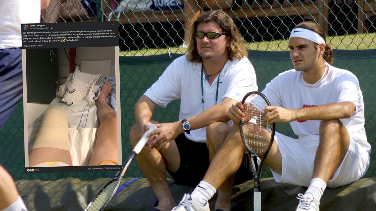 Peter Lundgren i Roger Federer