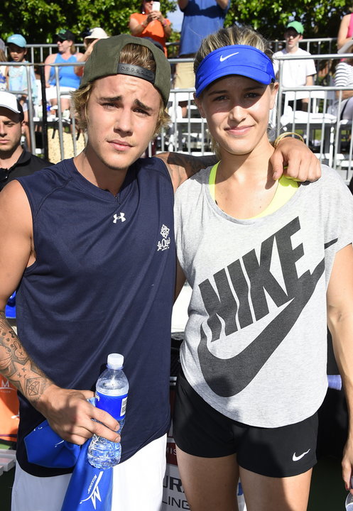 Eugenie Bouchard i Justin Bieer