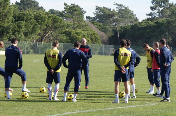 Trening polskiej kadry w Quinta de Lago w Portugalii