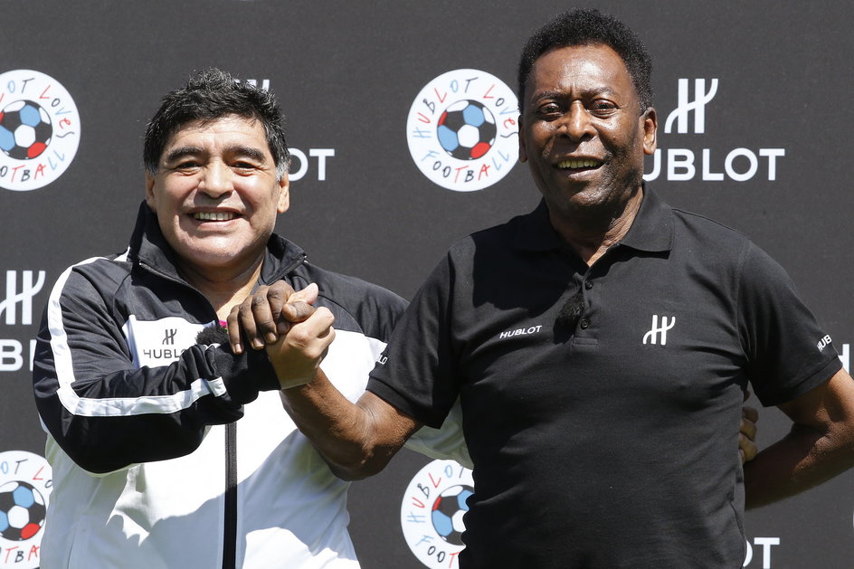 Diego Maradona, Pele