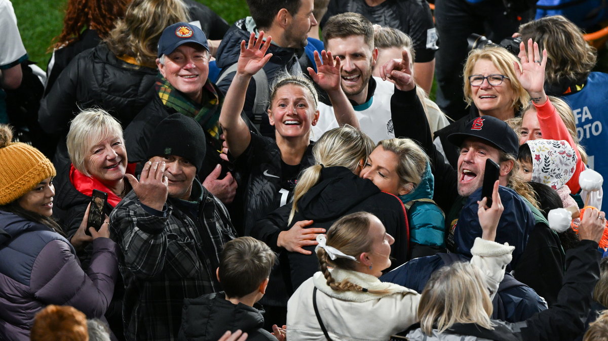Nowa Zelandia świętuje wygraną z Norwegią