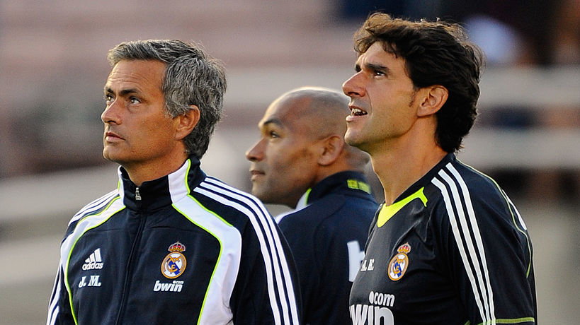 Jose Mourinho i Aitor Karanka