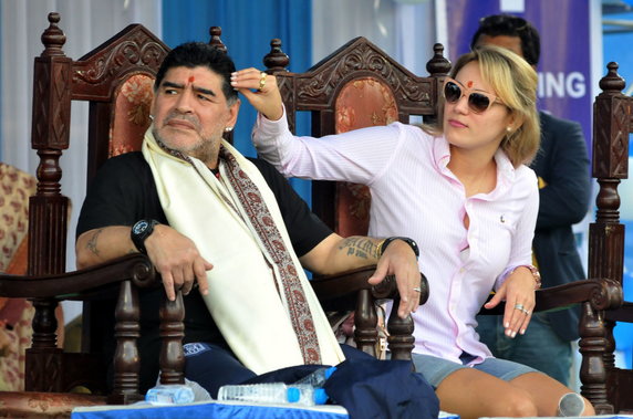Rocio Oliva i Diego Maradona