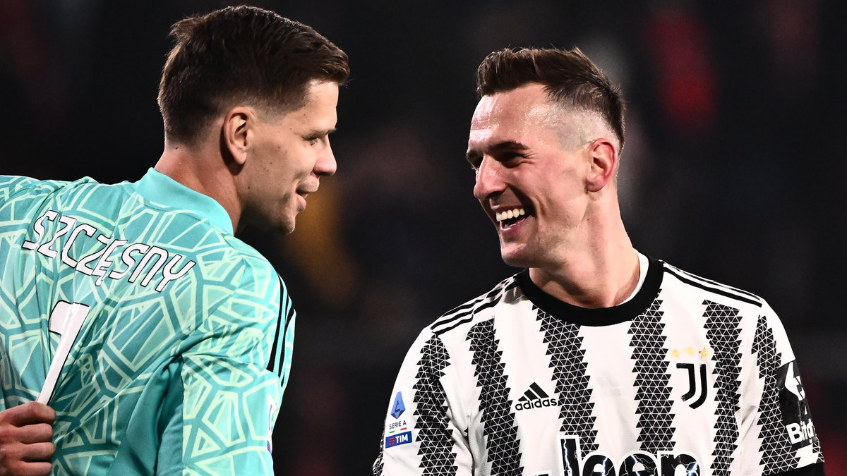 Wojciech Szczęsny i Arkadiusz Milik