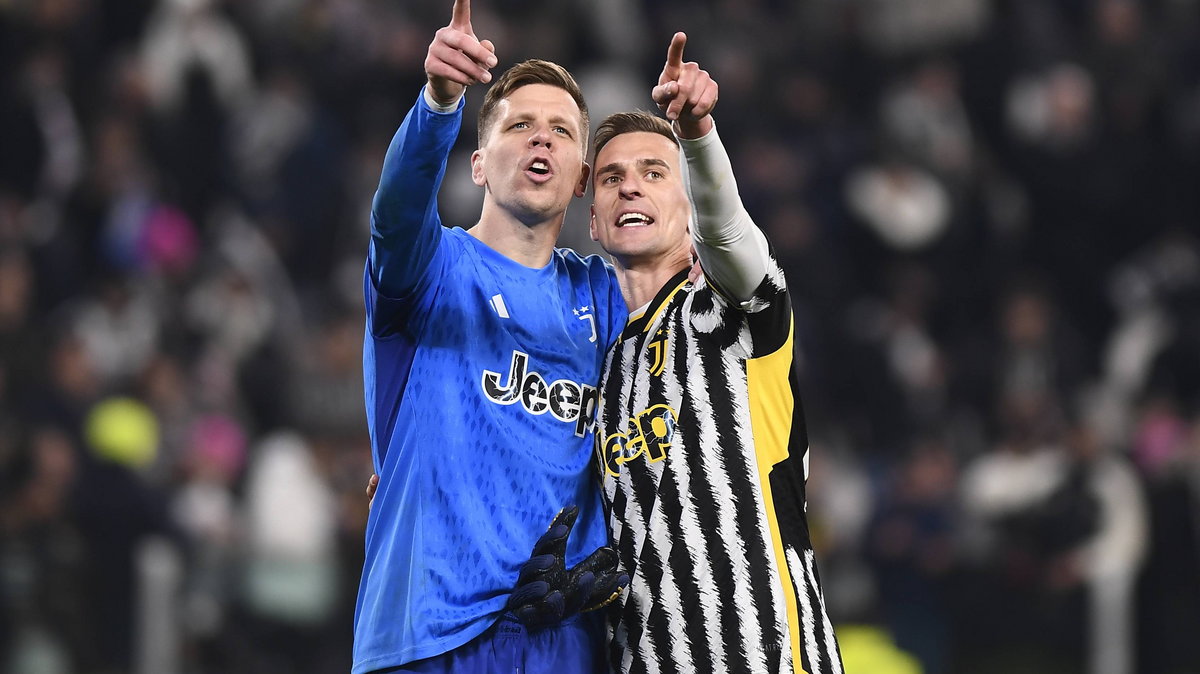 Wojciech Szczęsny i Arkadiusz Milik