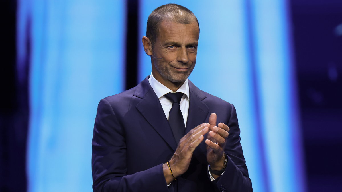 Prezydent UEFA Aleksander Ceferin