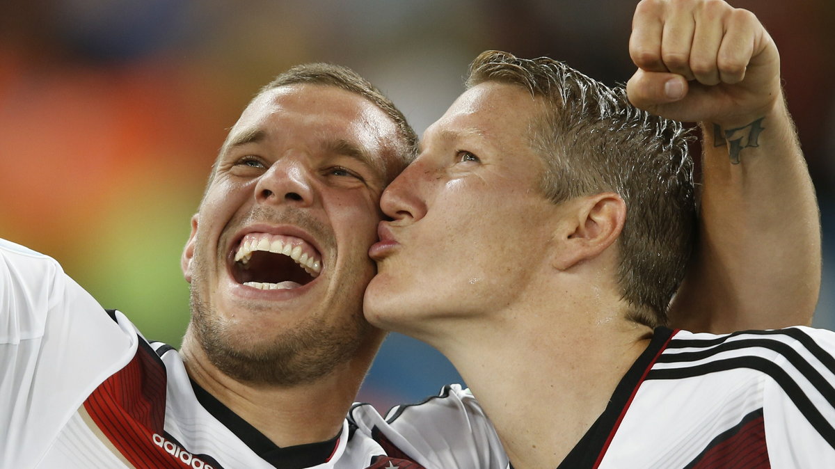 Bastian Schweinsteiger i Lukas Podolski