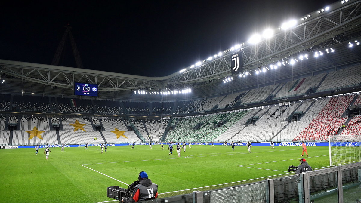 Smutny obrazek. Mecz Juventus - Inter przy pustych trybunach