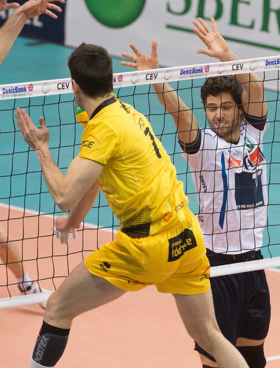 BEŁCHAÓW LM SIATKARZY PGE SKRA HYPO TIROL INNSBRUCK ( Facundo Conte Andrew Hein)