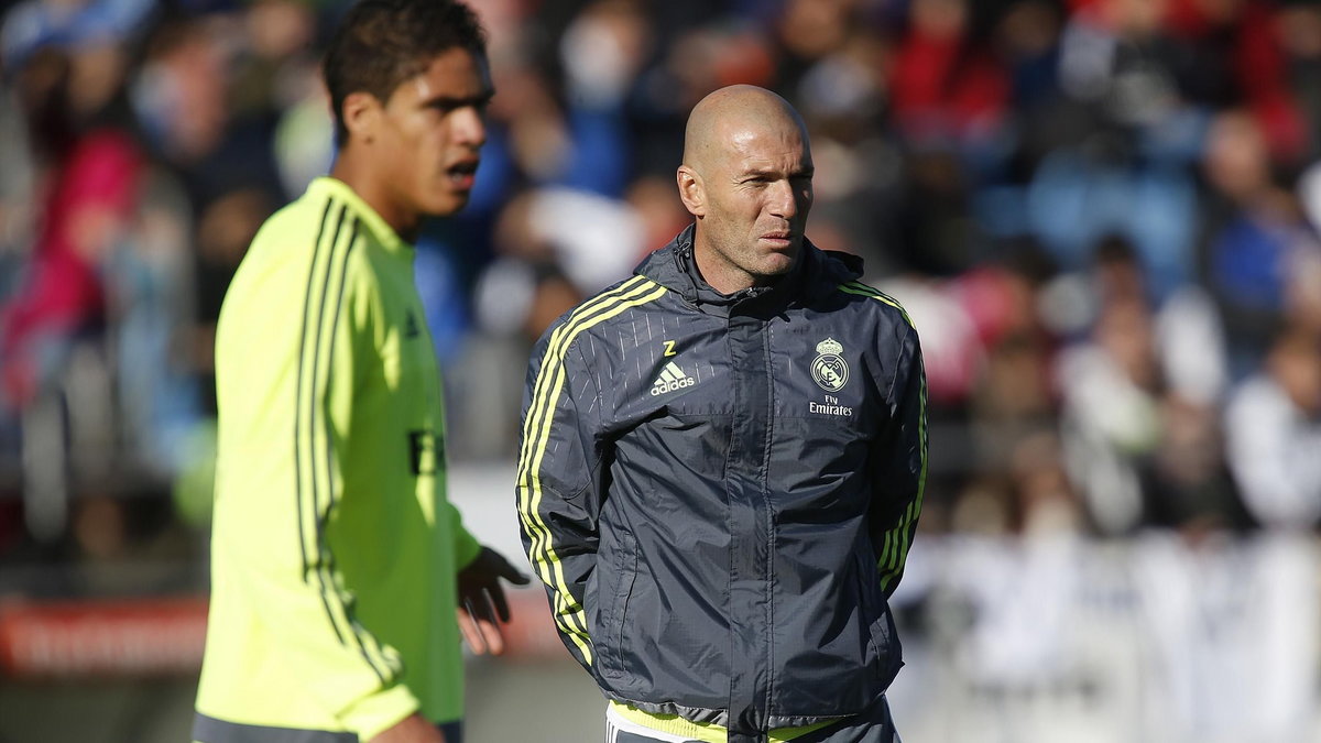 Raphael Varane i Zinedine Zidane