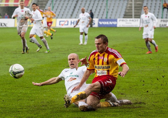 PIŁKA NOŻNA LIGA POLSKA KORONA KIELCE POGOŃ SZCZECIN