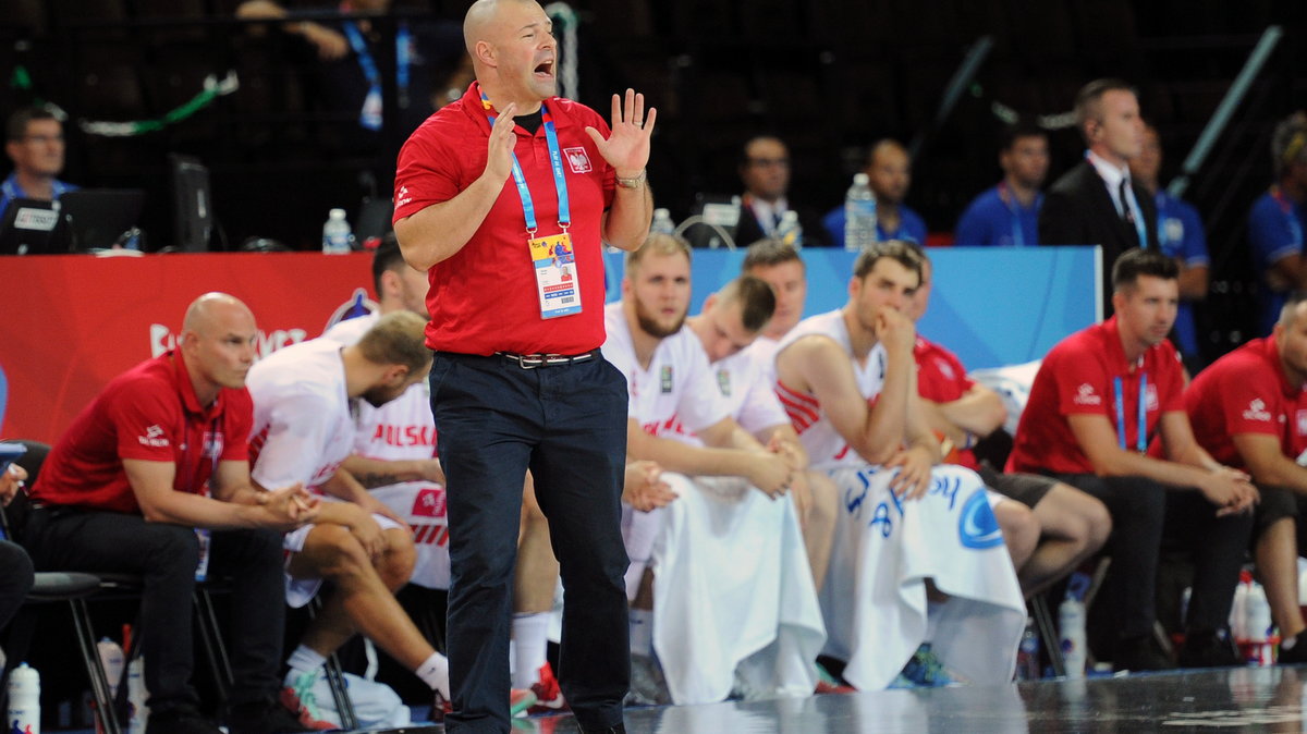 Trener Mike Taylor i reprezentanci Polski