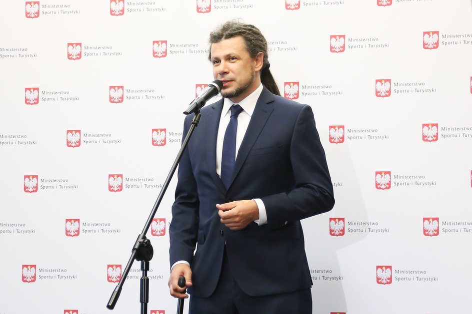 Łukasz Szeliga - prezes Polskiego Komitetu Paraolimpijskiego i Polskiego Związku Sportu Niepełnosprawnych 
