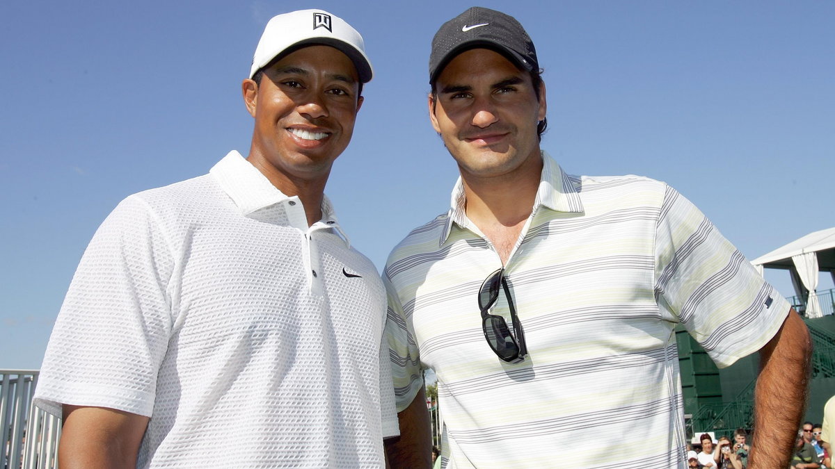 Tiger Woods i Roger Federer 