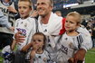 David Beckham z synami (2007 r.)