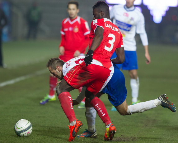 PIŁKARSKA EKSTRAKLASA PODBESKIDZIE KONTRA WIDZEW